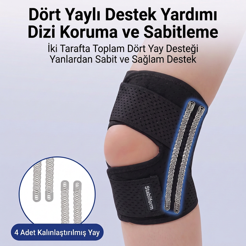 Stabilform Çelik Yaylı Dizlik