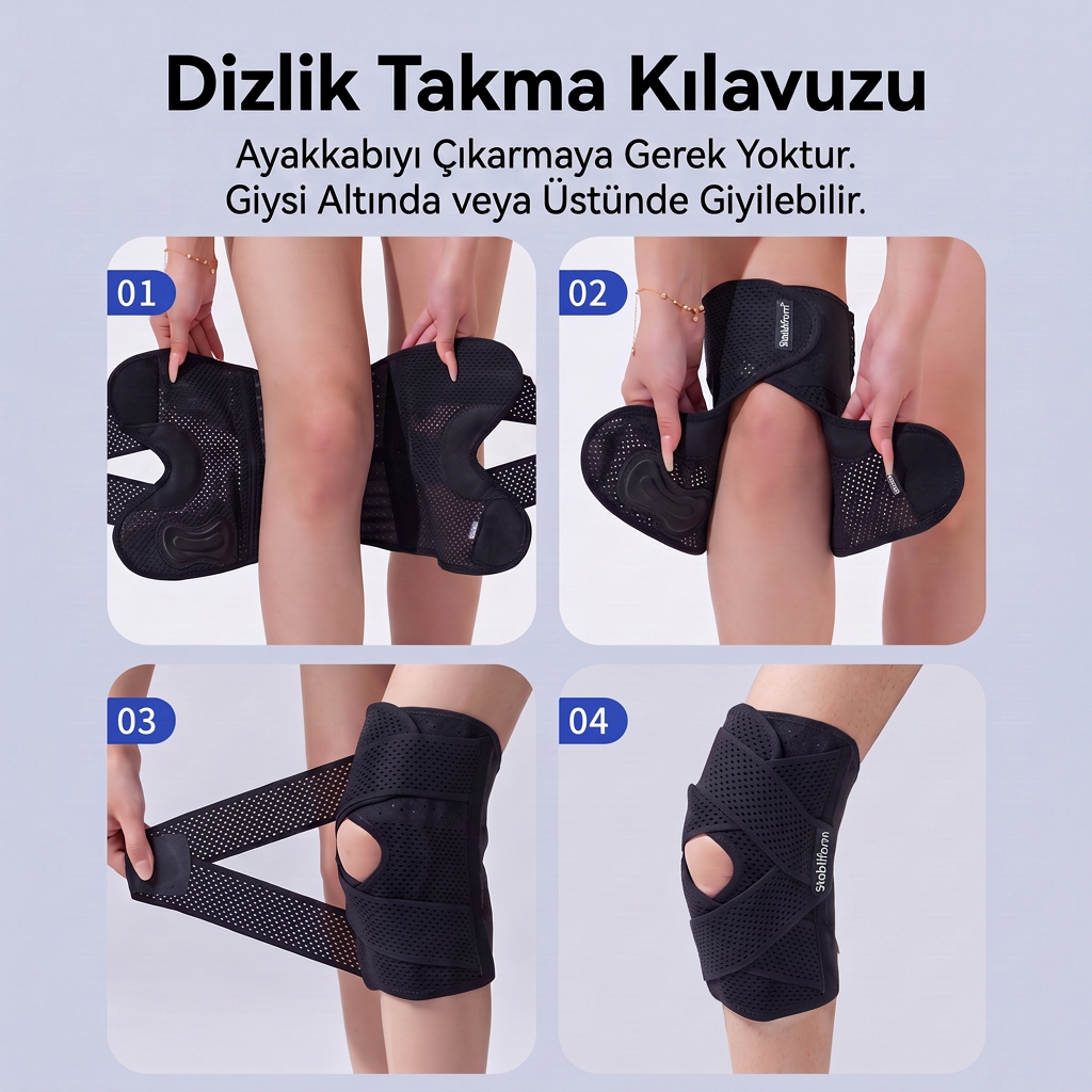 Dizlik takma kılavuzu