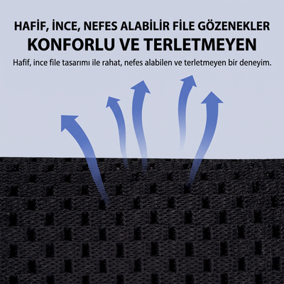 Nefes alabilir file kumaş