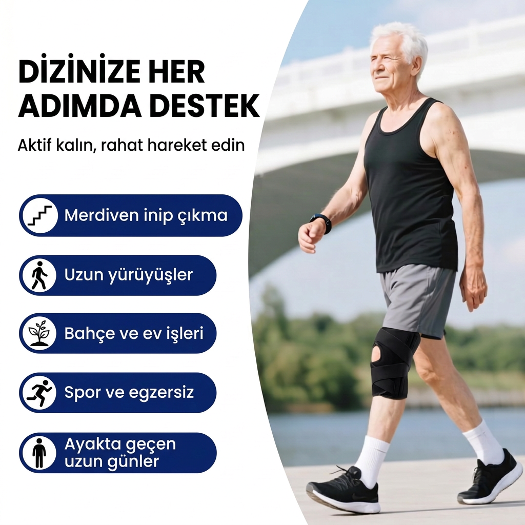 Dizine her adımda destek