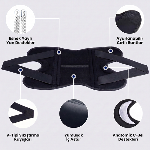 Stabilform Çelik Yaylı Dizlik